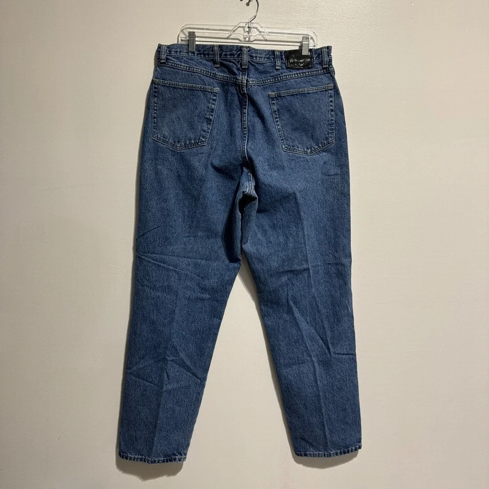 Wrangler Jeans Mens 38x34 (34x31) Blue Vintage Made in USA Straight Leg Denim